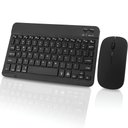 Ver imagem 1 de Kit Teclado e Mouse sem Fio A6732 Preto Ultra Fino Cor:preto