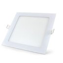 Ver imagem 3 de Luminária Painel Embutir Quadrado 12W 16,7x16,7cm 3000K