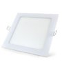 Luminária Painel Embutir Quadrado 12W 16,7x16,7cm 3000K - 3