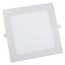 Ver imagem 2 de Luminária Painel Embutir Quadrado 12W 16,7x16,7cm 3000K