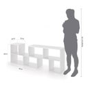 Ver imagem 4 de Rack para TVs até 50 Polegadas e Estante Multiuso Arara CabeCasa MadeiraOriginals