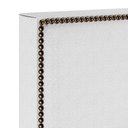 Ver mais imagens de Cabeceira Box Casal King Com Tachas 195 cm Vicenza L02 Facto Branco - Lyam Decor