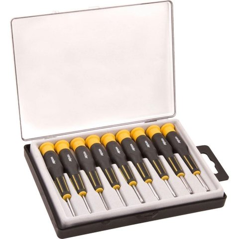 Jogo de Chave Torx de Precisão com 9 Peças T04 a T20 - 35.70.009.000 - Vonder Chave Torx Precisao T0
