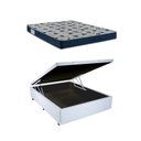Ver imagem 1 de Cama Baú Casal Branco Iso 60 D28 - Ortobom
