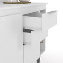 Ver imagem 7 de Armário de Cozinha Cp08 e Tampo 118cm Pérola Z34 Branco - Mpozenato