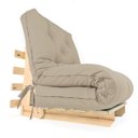 Ver imagem 1 de Sofa Cama Solteiro Futon Dobrável Fendi Acquablock