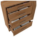 Ver imagem 6 de Cômoda Sapateira 1 Porta 4 Gavetas Palacius Caemmun