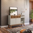 Ver imagem 1 de Buffet Lucca Amendoa Com Off White Linea Brasil