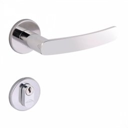 Fechadura Externa Brava 1086593/55 - Inox Polido Arouca - 1