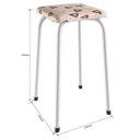 Ver imagem 4 de Conjunto Mesa e 4 Bancos Estofados Verona