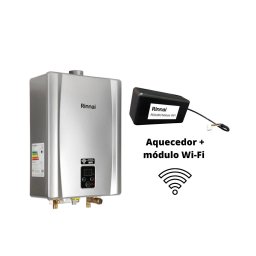 Aquecedor a Gás Rinnai E17 17 Litros GN ou GLP + Modulo WiFi:GN - 2