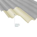 Ver imagem 4 de Kit 10 Telhas Sanduiche Ondulada sem Forro 244cm X 100cm X 1,5cm com Isolamento Térmico em Pir - Kingspan