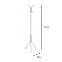 Ver imagem 4 de Mancebo Cabideiro Metal Para Roupas 8 Ganchos Arist Branco