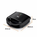 Ver imagem 4 de Sanduicheira e Grill Hq 750w Antiaderente Preto Hq-sg004