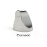 Trava Porta Magnético com Imã Fixador Prendedor Cromado - 3