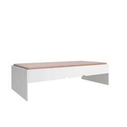 Jogo de Quarto Solteiro Chiara 4 Peças - Roupeiro 2 portas, Módulo Aéreo e Cama com Auxiliar - Phoen - 6