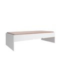 Ver imagem 6 de Jogo de Quarto Solteiro Chiara 4 Peças - Roupeiro 2 portas, Módulo Aéreo e Cama com Auxiliar - Phoen