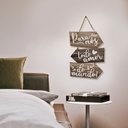 Ver imagem 3 de Placa Indicativa para Decoração Casal Amor Quarto Frases