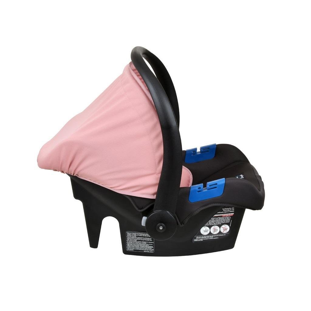 Bebê Conforto Touring X Rosa Cz com Base Burigotto - 4