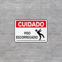 Ver imagem 3 de Combo 3 Placas De Sinalização Cuidado Piso Escorregadio 30x20 Acesso - S-227 F9e