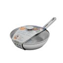 Ver imagem 2 de Frigideira Tramontina Ventura 24cm 1,3L Aço Inox Fundo Triplo com Tampa