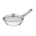 Ver imagem 1 de Frigideira Tramontina Ventura 24cm 1,3L Aço Inox Fundo Triplo com Tampa