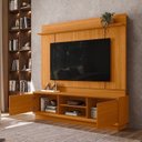Ver mais imagens de Estante para TV e Home Theater até 75 Polegadas 183,5CMX186,5cm 2 Portas Siena Marrom Cinamomo
