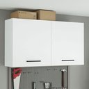 Ver imagem 1 de Armário Aéreo Multiuso 120cm 2 Portas Branco Agata Madesa Branco