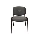 Ver imagem 1 de Cadeira Prisma Iso Desmontável Estofado para Recepção Igreja Recepção Escritório Cor Cinza