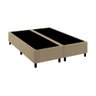 Base Cama Box Queen Comum Bege - 1