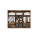 Ver imagem 2 de Guarda-roupa com Espelho 6 Portas e 4 Gavetas Alba Made Marcs