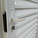 Ver imagem 3 de Porta de Aluminio Palheta Branca Linha 25 - 210x70 Esquerda