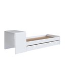 Ver imagem 1 de Cama Infanto Juvenil com Escrivaninha Cama Auxiliar 239X82,9cm Branco