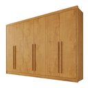 Ver imagem 2 de Guarda-roupa Casal Alba Plus 6 Portas 4 Gavetas 100% Mdf - Mademarcs
