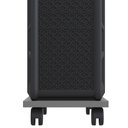 Ver mais imagens de Kit 04 Suportes Para Cpu Com Rodízios Cyber L03 Cinza - Lyam Lyam Decor
