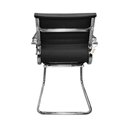 Ver imagem 3 de Cadeira Escritório Locutor Fixa Esteira Eames Preto