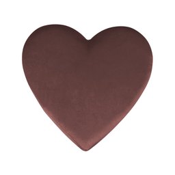 Puff Decorativo Coração para Sala de Estar Recepção Quarto Salão Rosê Dimazza Móveis Dimaza Móveis - 3