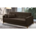 Ver imagem 1 de Sofá Cama 3 Lugares 2,00m Aurora Suede Adonai Estofados