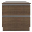 Ver imagem 2 de Balcão Glamy 80cm 2 Gavetas Rustic Madesa