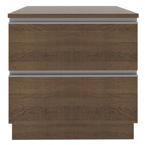 Balcão Glamy 80cm 2 Gavetas Rustic Madesa