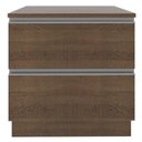 Ver imagem 1 de Balcão Glamy 80cm 2 Gavetas Rustic Madesa