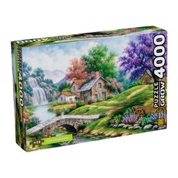 Puzzle 4000 peças Vila Camponesa - 1