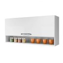 Ver imagem 3 de Armário Aéreo 1 Porta Basculante 1 Nicho Espresso Móveis