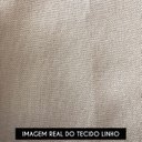 Ver imagem 5 de Poltrona para Sala Pé Metal Dourado Kit 2 Ana Linho Bege - Ibiza