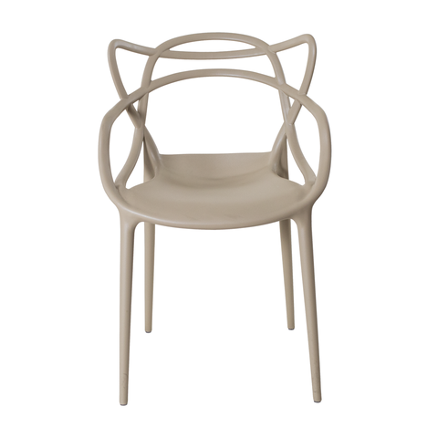 Cadeira Allegra Polipropileno; Design Moderno para Sala de Jantar e Varanda - Fendi