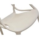 Ver imagem 4 de Cadeira Allegra Polipropileno; Design Moderno para Sala de Jantar e Varanda - Fendi