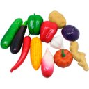 Ver imagem 3 de Kit Fruteira Redonda Legumes Artificiais com 12pçs em Isopor