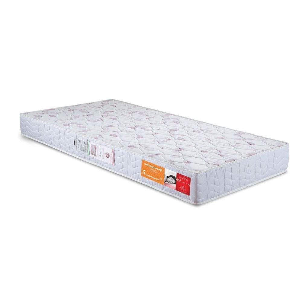 Colchão Solteiro Orthocrin Espuma D20 Platinum (88x188x12) - 
