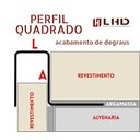 Ver imagem 3 de Perfil Quadrado, Aço Inox 304, Brilho, Bronze -10 X 12 X 2000 Mm