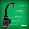 Torneira Eletrônica Zagonel Prima Touch 5500w de Parede ou Bancada Preto - 220v - 2